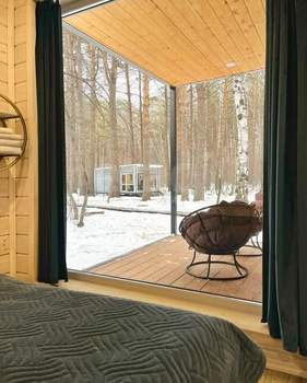 Дом 28м², 1-этажный, на длительный срок,