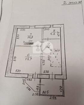 Дом 79м², 2-этажный, участок 4 сот.