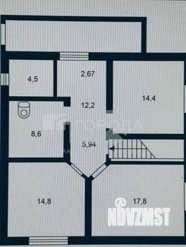 Дом 221м², 2-этажный, участок 5 сот.