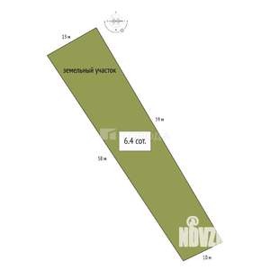 Дом 12м², 1-этажный, участок 6 сот.