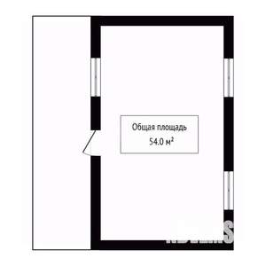 Дом 54м², 1-этажный, участок 8 сот.