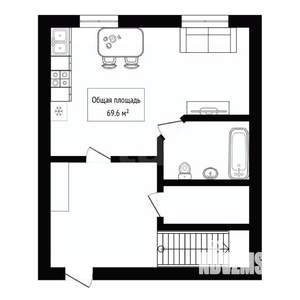 Дом 70м², 2-этажный, участок 4 сот.