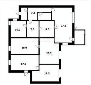 Дом 160м², 1-этажный, участок 5 сот.  