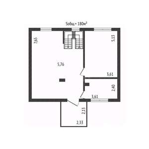 Дом 180м², 2-этажный, участок 5 сот.
