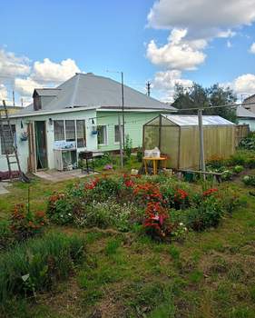 Дом 60м², 1-этажный, участок 6 сот.