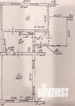 Дом 45м², 1-этажный, участок 3 сот.
