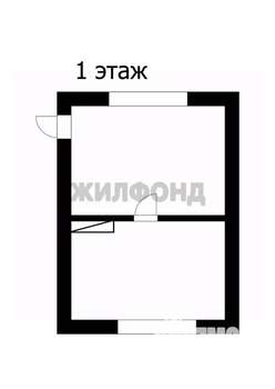 Дом 34м², 2-этажный, участок 3 сот.