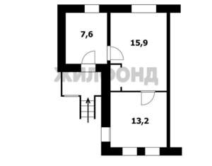 Дом 37м², 2-этажный, участок 3 сот.