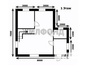 Дача 82м², 2-этажный, участок 5 сот.