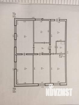 Дом 100м², 1-этажный, участок 8 сот.