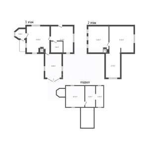 Дом 273м², 1-этажный, участок 9 сот.