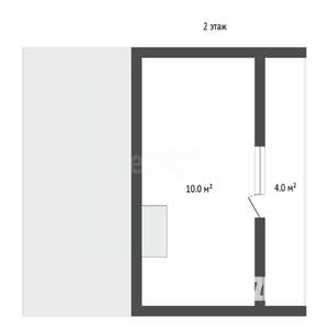 Дом 29м², 2-этажный, участок 6 сот.