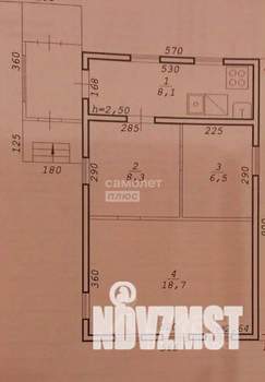 Дом 42м², 1-этажный, участок 10 сот.