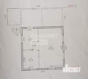 Дом 30м², 1-этажный, участок 4 сот.