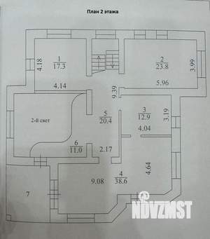 Коттедж 439м², 2-этажный, участок 13 сот.