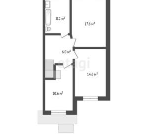 Дом 175м², 2-этажный, участок 2 сот.