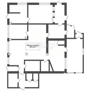 Дом 466м², 1-этажный, участок 26 сот.