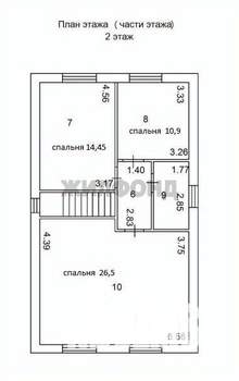 Дом 163м², 2-этажный, участок 6 сот.