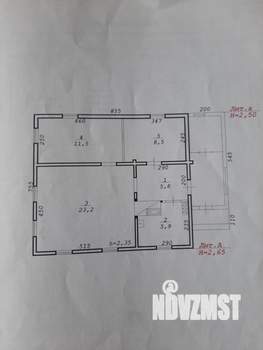 Дом 43м², 1-этажный, на длительный срок, 