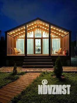 Дом 55м&sup2;, 1-этажный, посуточно, 