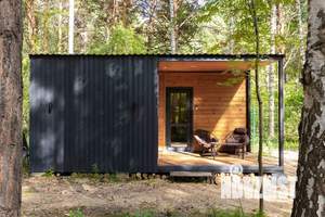 Дом 28м&sup2;, 1-этажный, посуточно, 