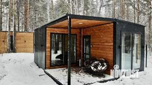 Дом 28м&sup2;, 1-этажный, посуточно, 