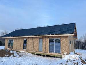 Дом 84м&sup2;, 1-этажный, участок 9 сот.  