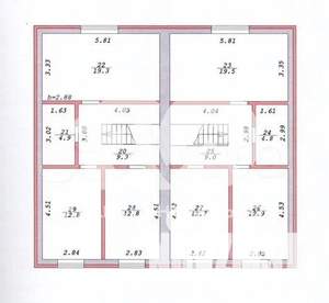 Таунхаус 188м², 2-этажный, участок 2 сот.  