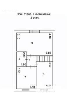 Дом 201м², 3-этажный, участок 5 сот.  