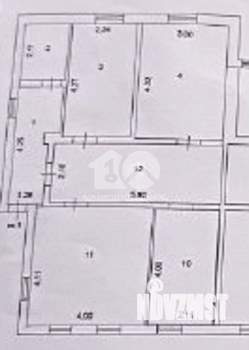 Дом 69м&sup2;, 1-этажный, участок 4 сот.  