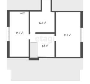 Дом 221м², 2-этажный, участок 8 сот.  