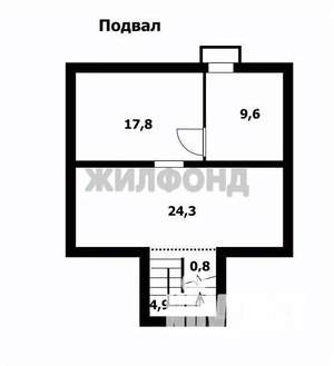 Дом 202м², 2-этажный, участок 9 сот.  