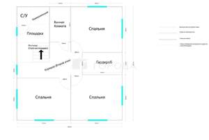 Дом 230м², 3-этажный, участок 6 сот.  