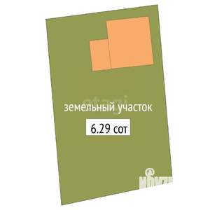Дом 72м&sup2;, 1-этажный, участок 6 сот.  