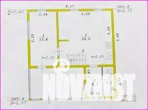 Дом 87м², 2-этажный, участок 7 сот.  