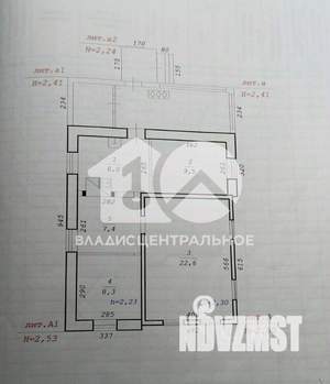 Дом 56м², 1-этажный, участок 8 сот.  