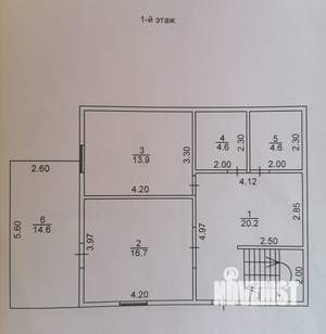 Дом 140м², 2-этажный, участок 10 сот.  