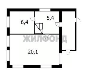 Дом 32м², 1-этажный, участок 5 сот.  