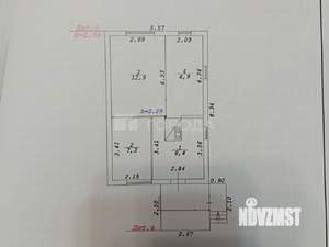 Дом 37м&sup2;, 1-этажный, участок 3 сот.  
