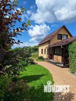 Дом 64м&sup2;, 2-этажный, участок 13 сот.  