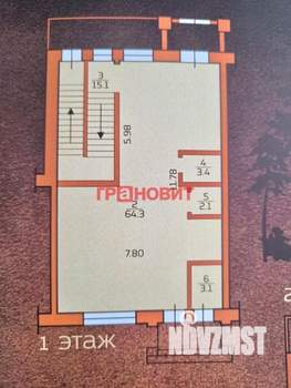 Таунхаус 240м², 3-этажный, участок 2 сот.  