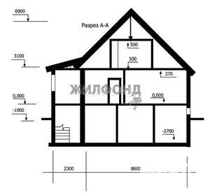 Дом 171м², 3-этажный, участок 5 сот.  