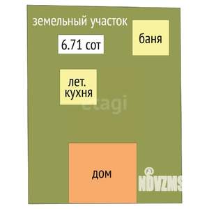 Дом 28м², 2-этажный, участок 7 сот.  