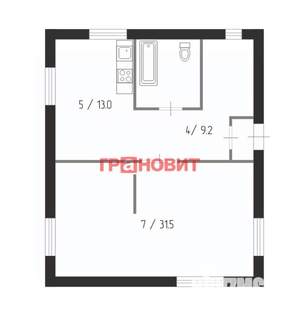 Дом 130м², 2-этажный, участок 6 сот.  