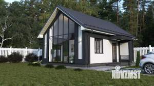 Дом 86м&sup2;, 2-этажный, участок 10 сот.  