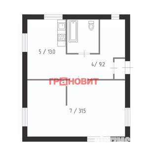Дом 130м², 2-этажный, участок 6 сот.  