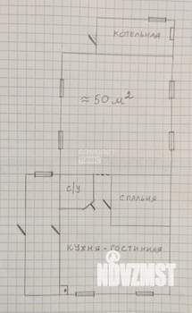 Дом 100м², 1-этажный, участок 6 сот.  