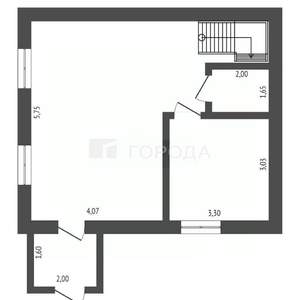 Таунхаус 90м², 2-этажный, участок 3 сот.  