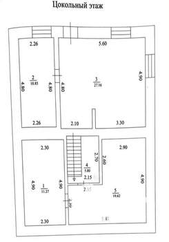 Дом 255м², 3-этажный, участок 7 сот.  