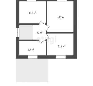Дом 142м&sup2;, 2-этажный, участок 5 сот.  